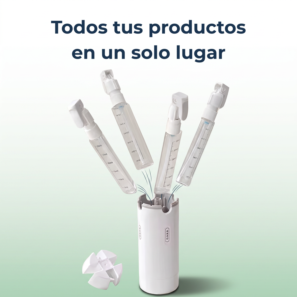 Dispensador 4 en 1 sin goteos