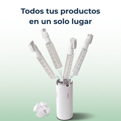 Dispensador 4 en 1 sin goteos