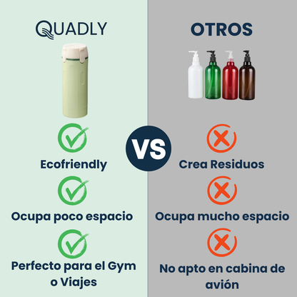 Dispensador 4 en 1 sin goteos